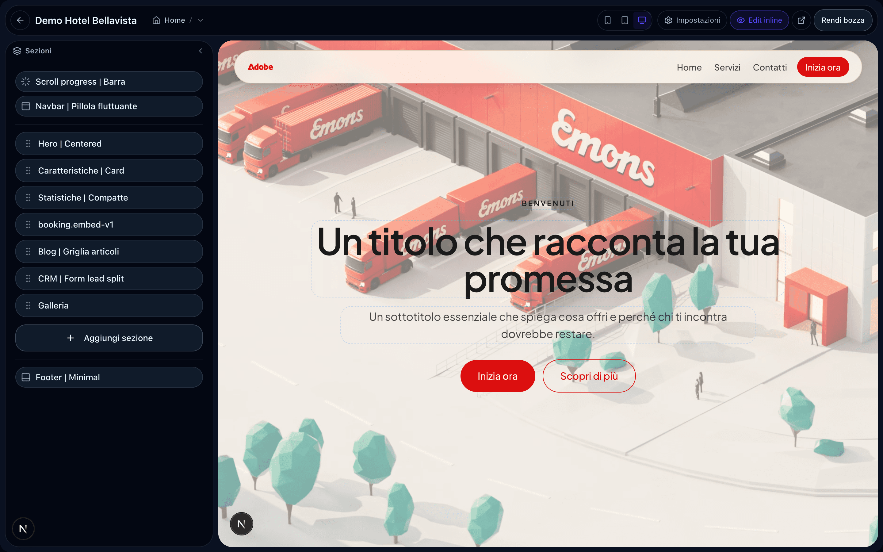 Sites Builder